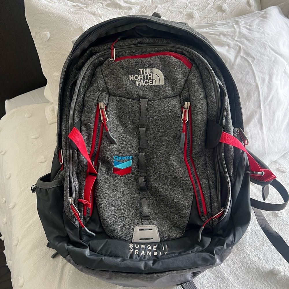 the north face surge ii transit backpack - chevron